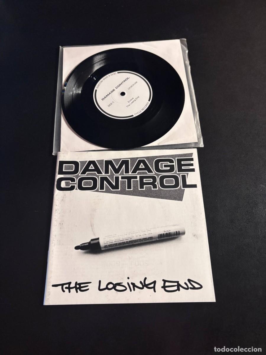 Discos de vinilo: Damage Control The Losing End Disco de vinilo con libreto EP single 7&rdquo; punk hxc hardcore