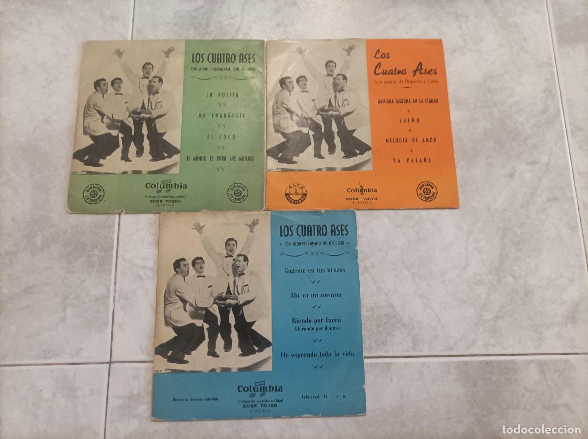 Discos de vinilo: Los Cuatro Ases eps-Leer-