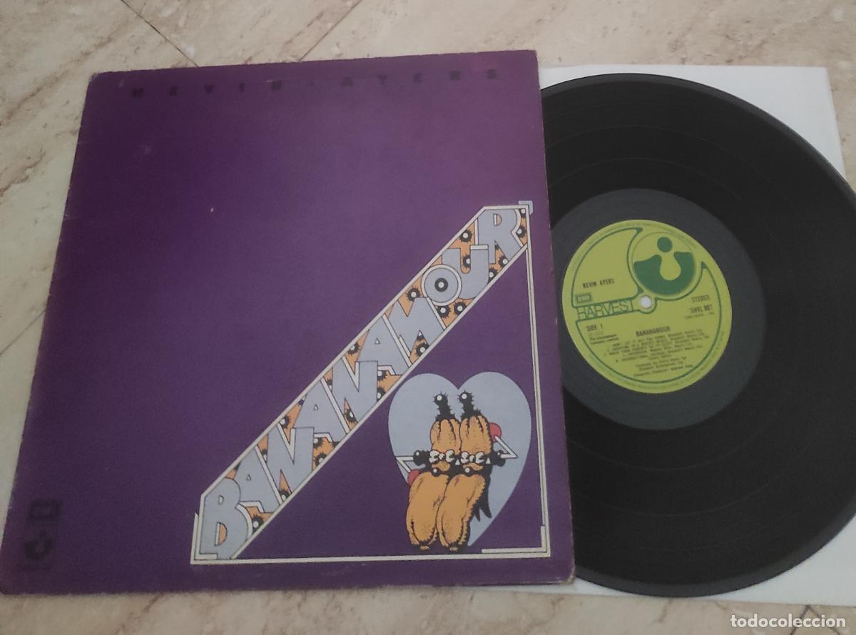 Discos de vinilo: Kevin Ayers &ndash; Bananamour-LP-ORIGINAL-1&ordf; EDICION INGLESA-1973- GATEFOLD COVER-