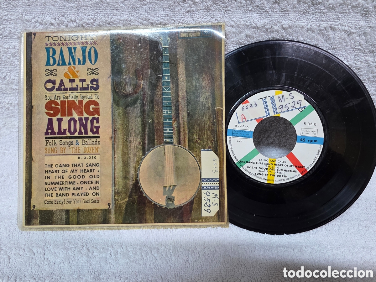 Discos de vinilo: The Dozen &ndash; Banjo & Calls - Sing Along espa&ntilde;ol 1961