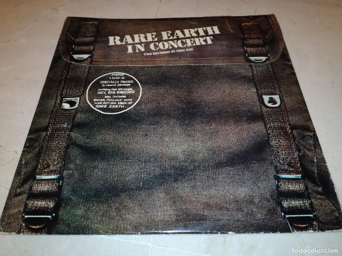 Discos de vinilo: RARE EARTH IN CONCERT-DOBLE LP-ORIGINAL ESPA&Ntilde;OL 1974