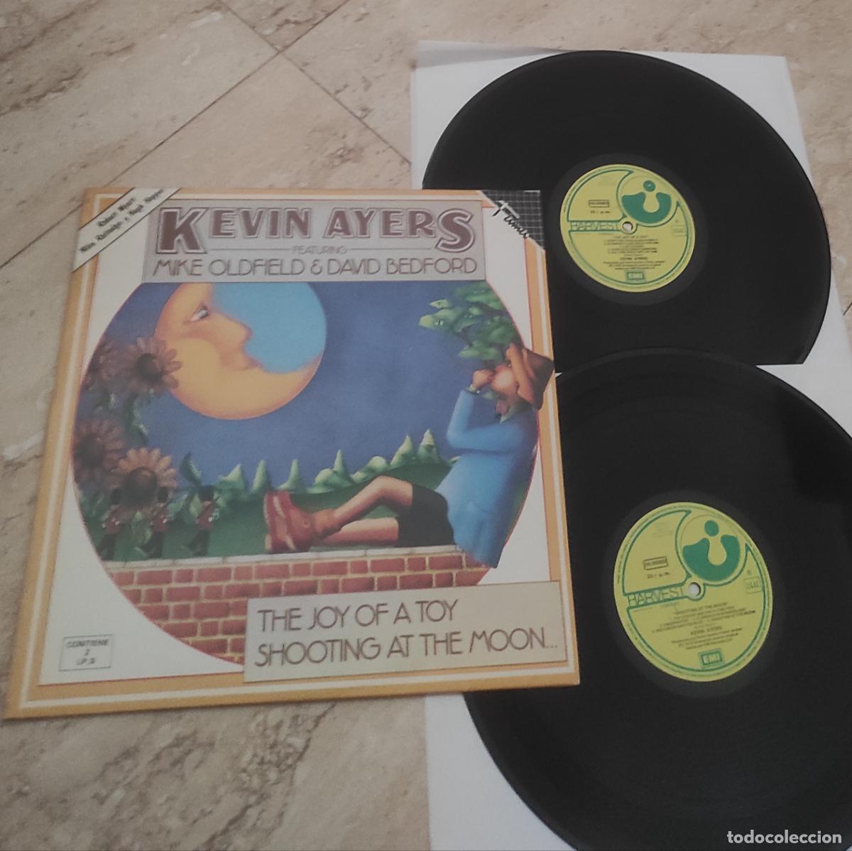 Discos de vinilo: Kevin Ayers Featuring Mike Oldfield & David Bedford &ndash; The Joy Of A Toy / Shooting At The Moon-2 LP-