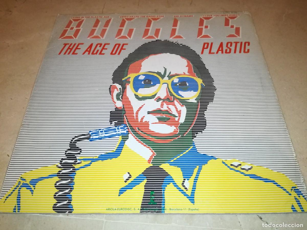 Discos de vinilo: THE BUGGLES-THE AGE OF PLATIC-CONTIENE ENCARTE-ORIGINAL ESPA&Ntilde;OL 1979
