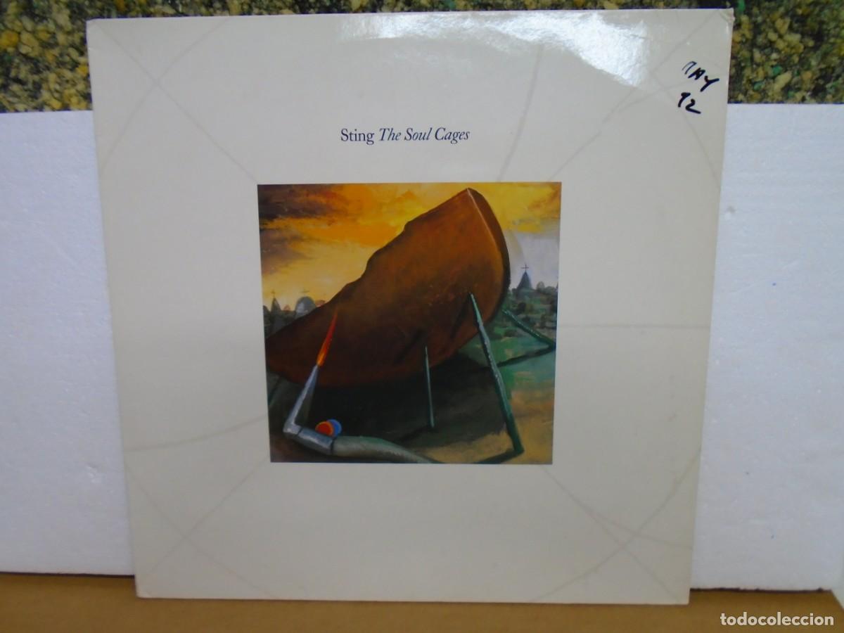 Discos de vinilo: STING.&rdquo; THE SOUL CAGES&rdquo; VINILO , A&M RECORDS 1991.