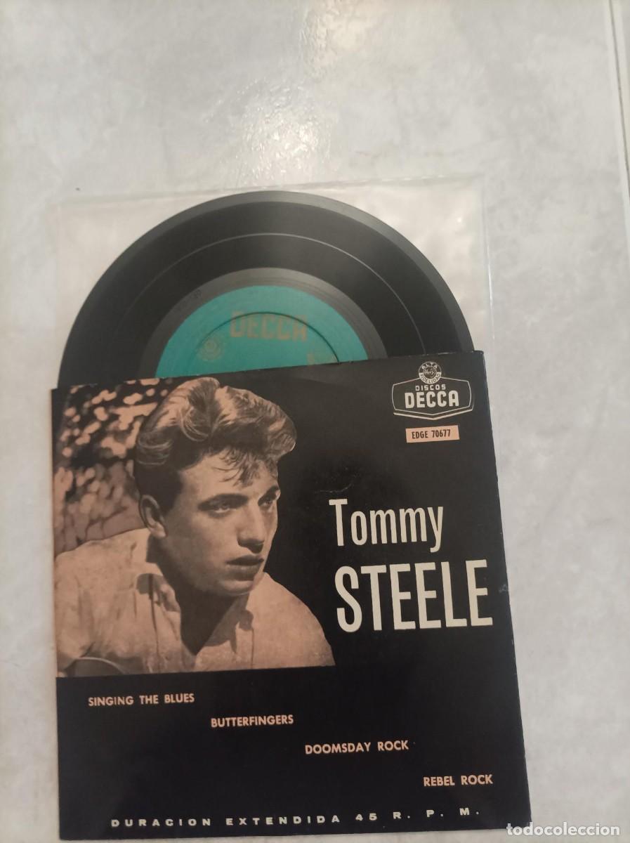 Discos de vinilo: Tommy Steele ep singing the blues-Leer-