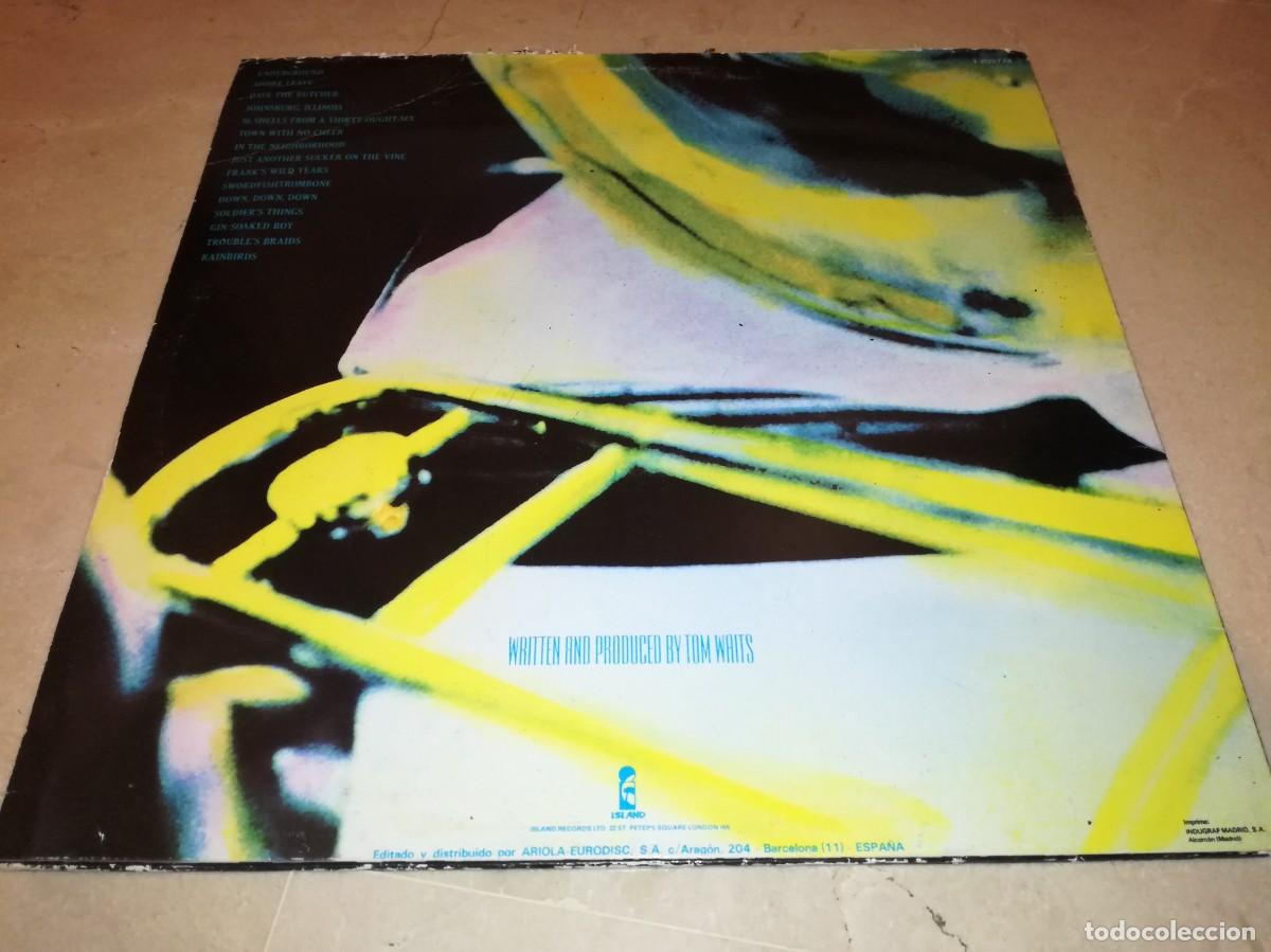 Discos de vinilo: TOM WAITS -SWORDFISHTROMBONES-EDICI&Oacute;N ESPA&Ntilde;OLA - Foto 2