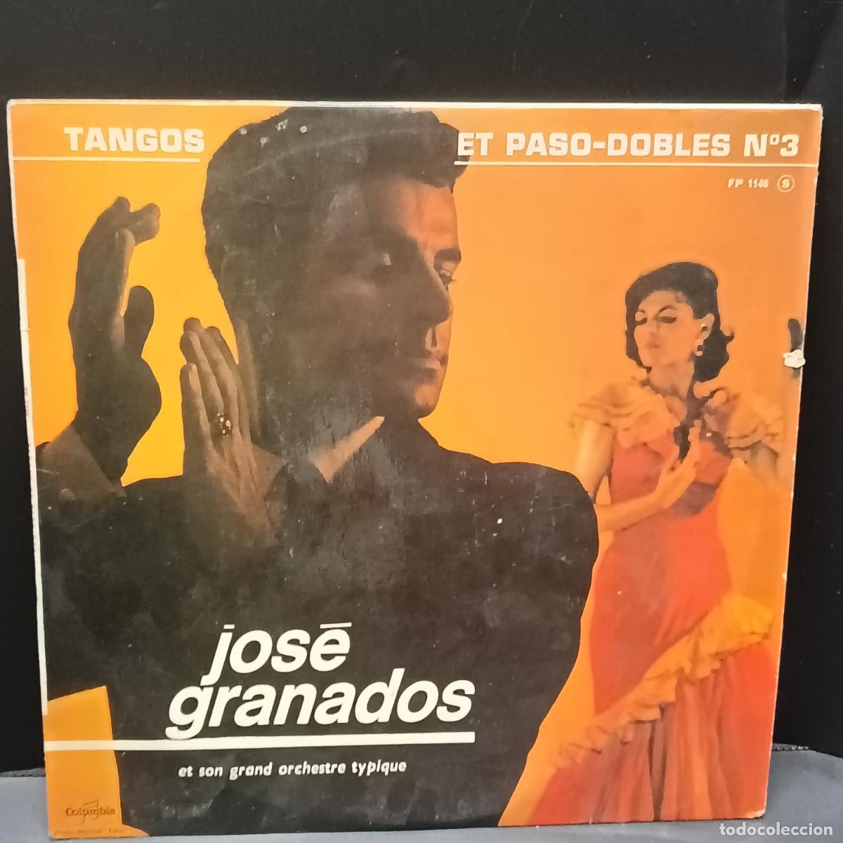 Discos de vinilo: Jose Granados - Tangos et Pasodobles. LP 1963