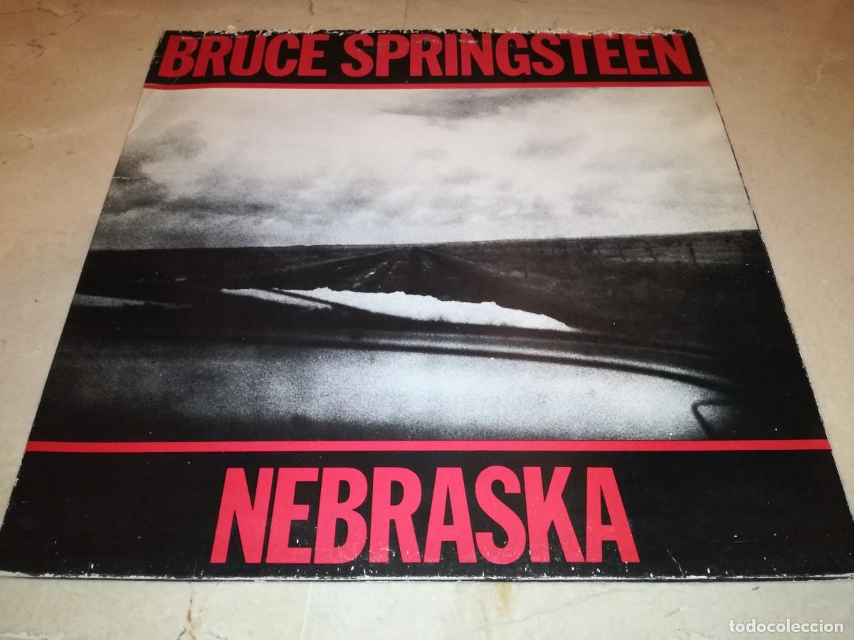 Discos de vinilo: BRUCE SPRINGSTEEN-NEBRASKA-CONTIENE ENCARTE-ORIGINAL ESPA&Ntilde;OL 1982