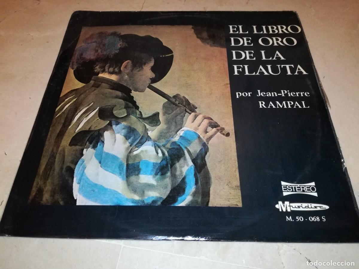 Discos de vinilo: EL LIBRO DE ORO DE LA FLAUTA-JEAN-PIERRE RAMPAL-ORIGINAL ESPA&Ntilde;OL 1969