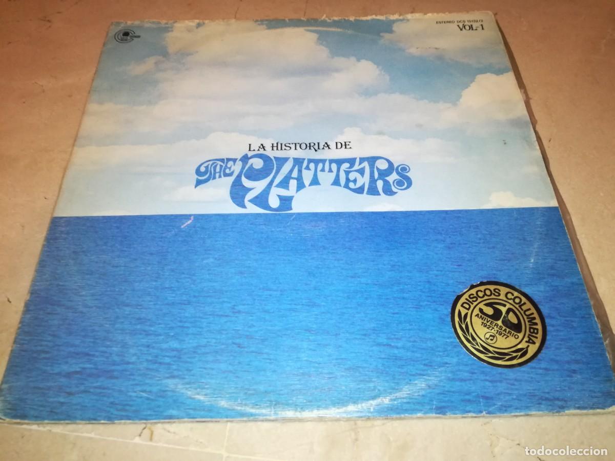 Discos de vinilo: LA HISTORIA DE THE PLATTERS-DOBLE LP-ORIGINAL ESPA&Ntilde;OL 1976