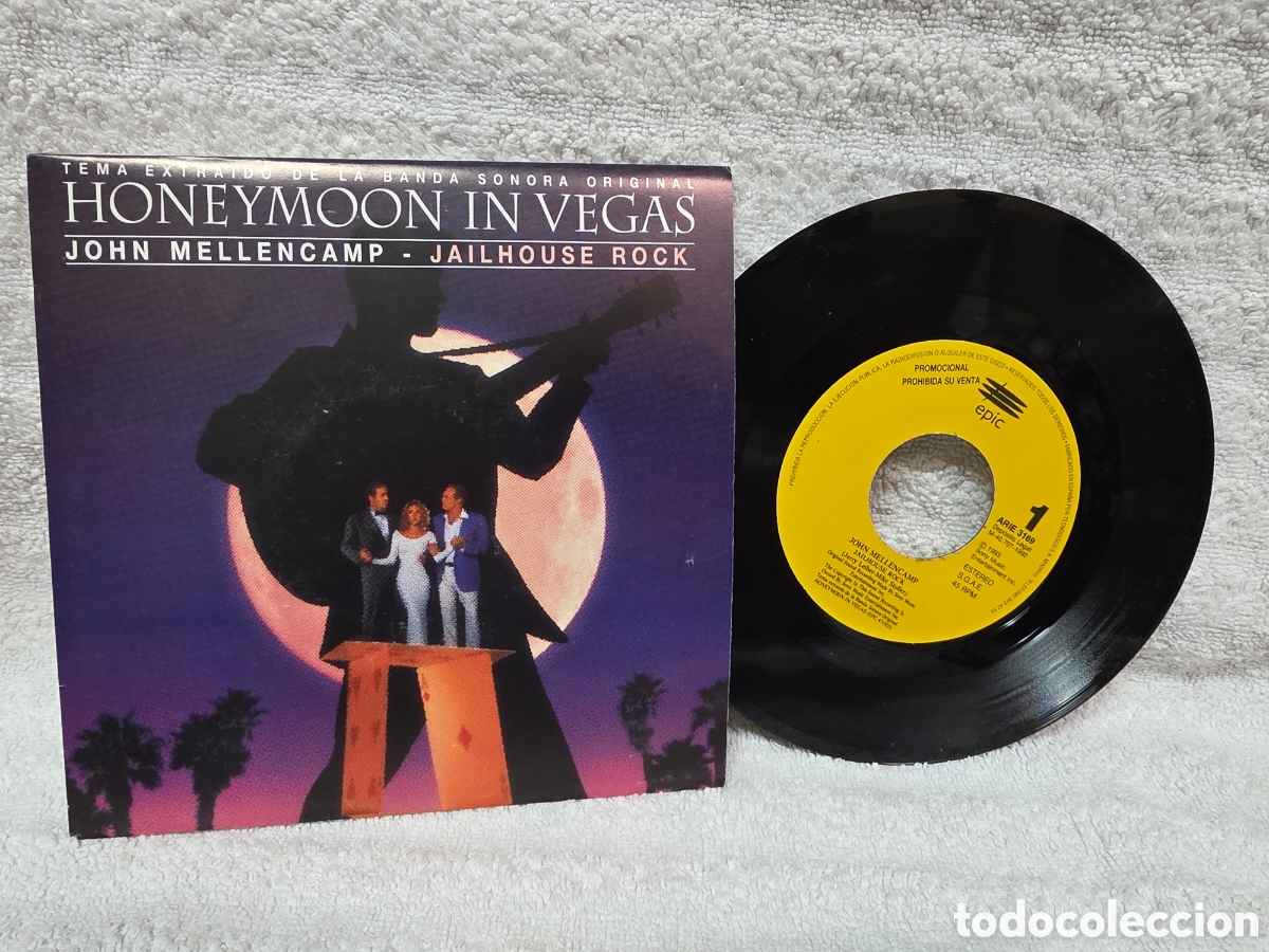 Discos de vinilo: John Cougar Mellencamp&nbsp;&ndash;&nbsp;Jailhouse Rock 1993 Promocional