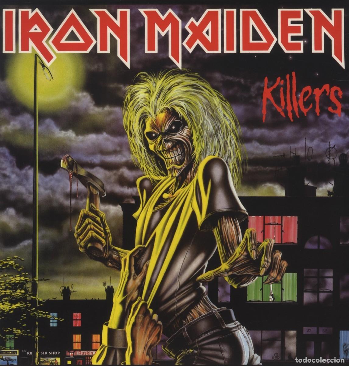 Discos de vinilo: IRON MAIDEN KILLERS LP NUEVO