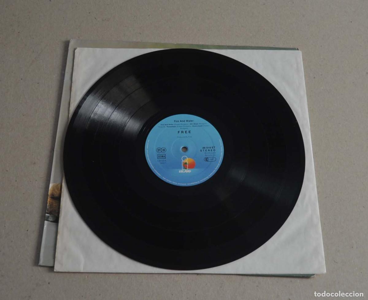 Discos de vinilo: FREE - FIRE AND WATER (ed. 1979) - Foto 3