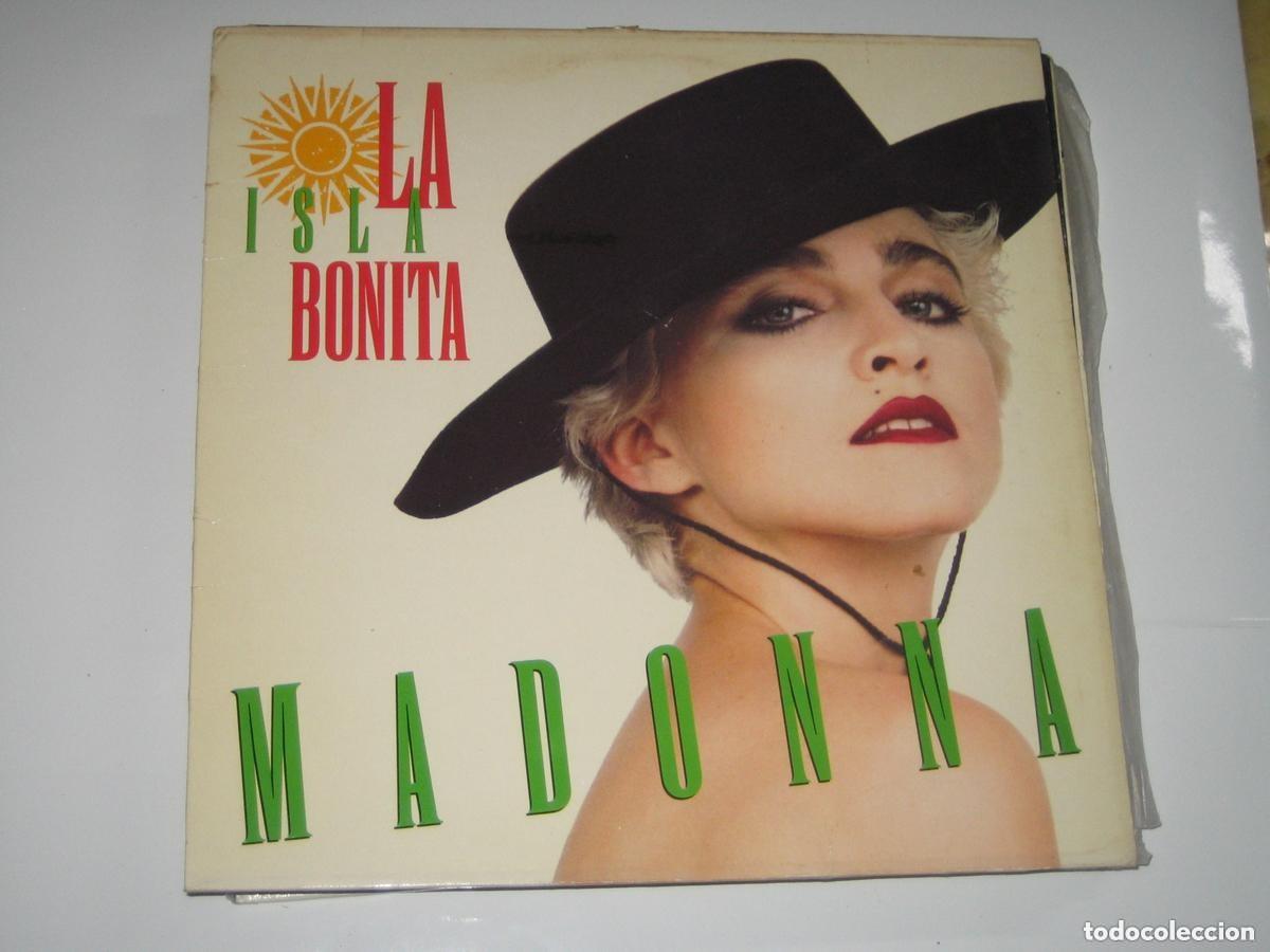 Discos de vinilo: MADONNA - LA ISLA BONITA ..EDICION EN MAXISINGLE ..ORIGINAL DE 1987 - EDICION ESPA&Ntilde;OLA.