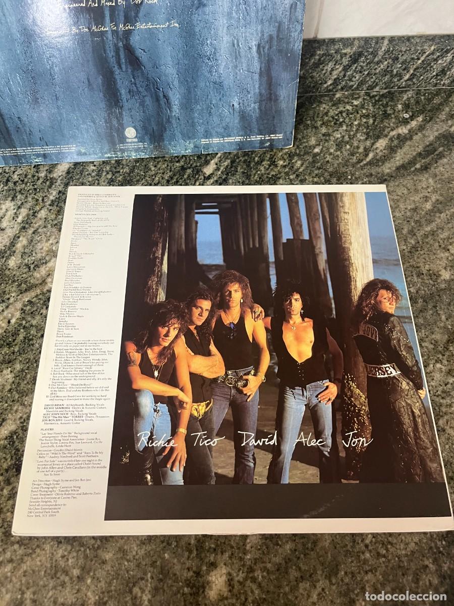 Discos de vinilo: Bon Jovi New Jersey . - Foto 3