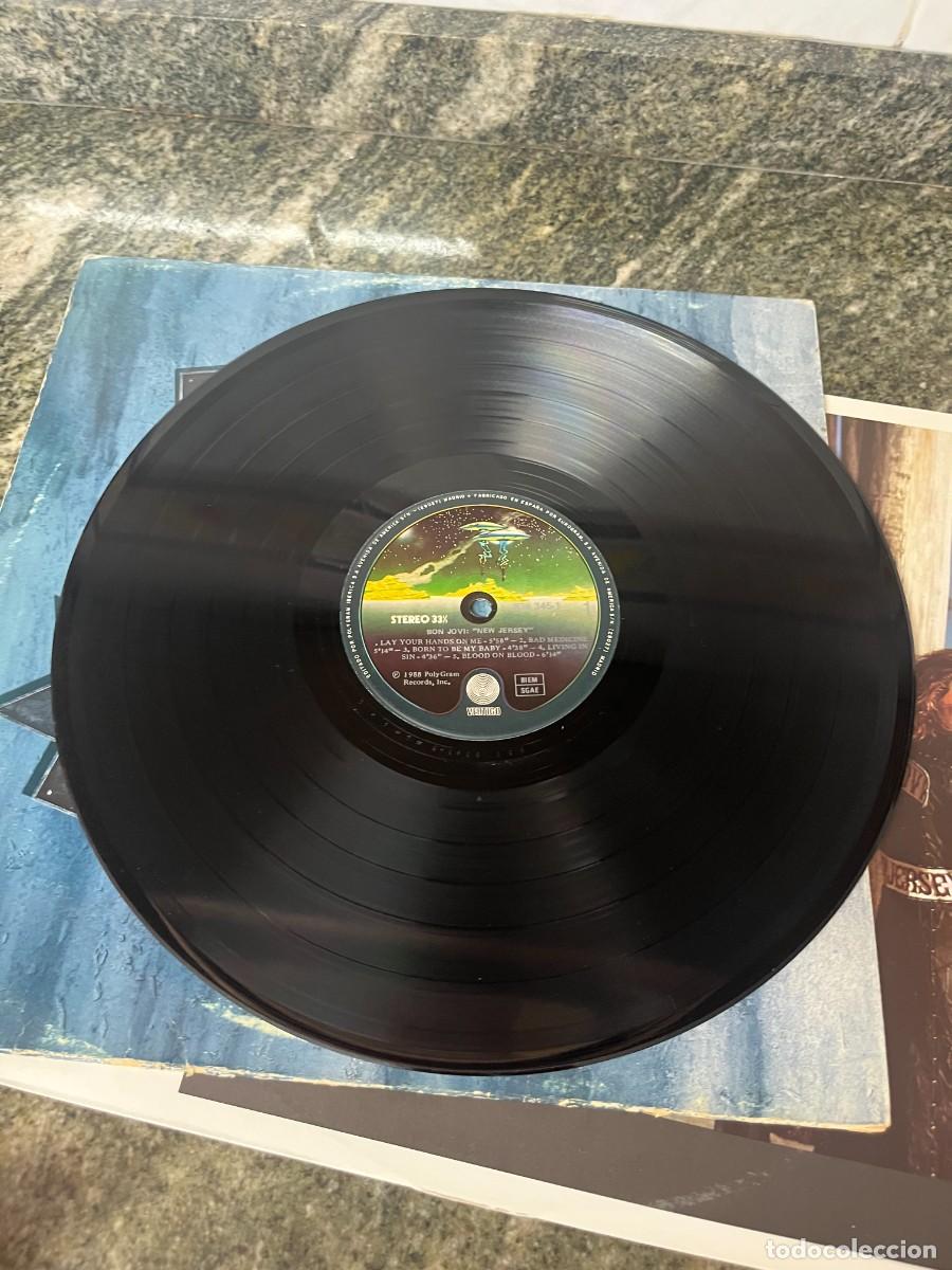 Discos de vinilo: Bon Jovi New Jersey . - Foto 4