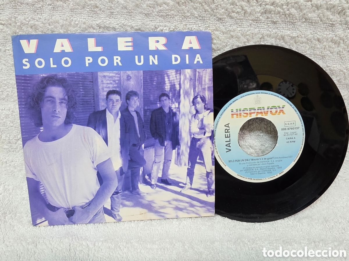 Discos de vinilo: Valera (3)&nbsp;&ndash;&nbsp;S&oacute;lo Por Un D&iacute;a (Wouldn't It Be Good 1992