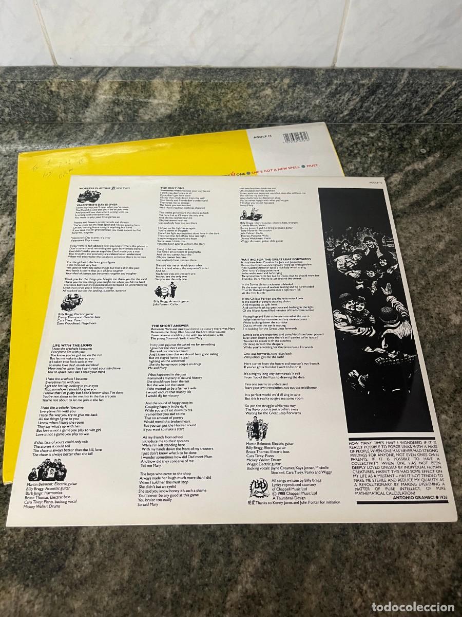 Discos de vinilo: Billy Bragg Workers Playtime - Foto 3