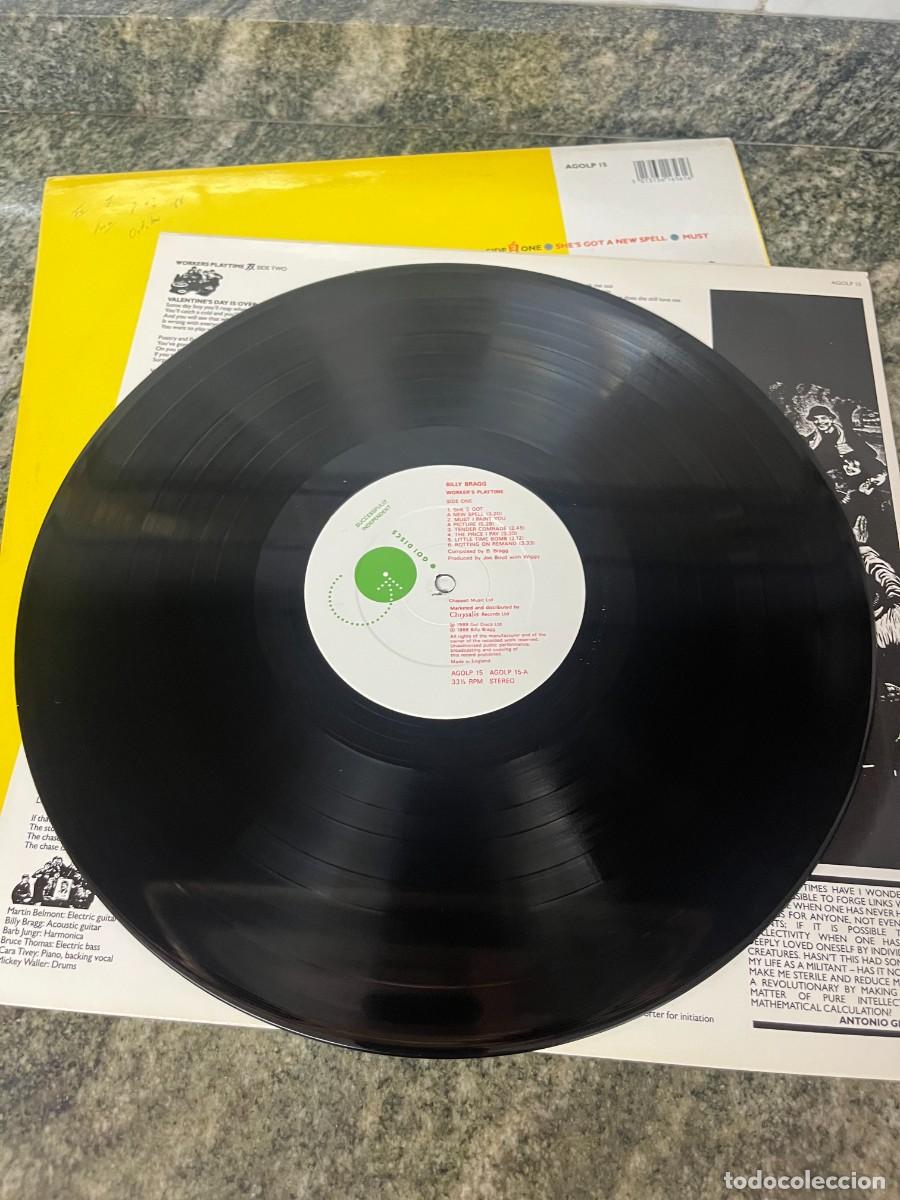 Discos de vinilo: Billy Bragg Workers Playtime - Foto 4