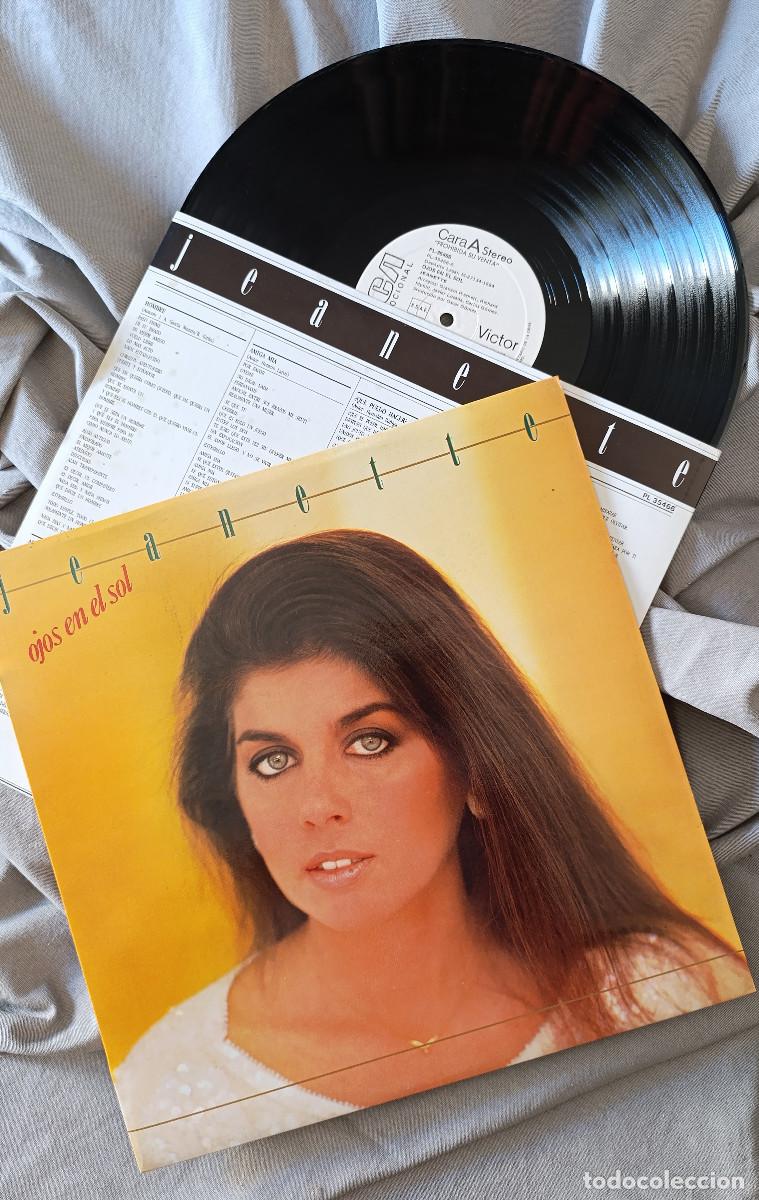 Discos de vinilo: JEANETTE - &rdquo;OJOS EN EL SOL&rdquo; LP promocional 1984