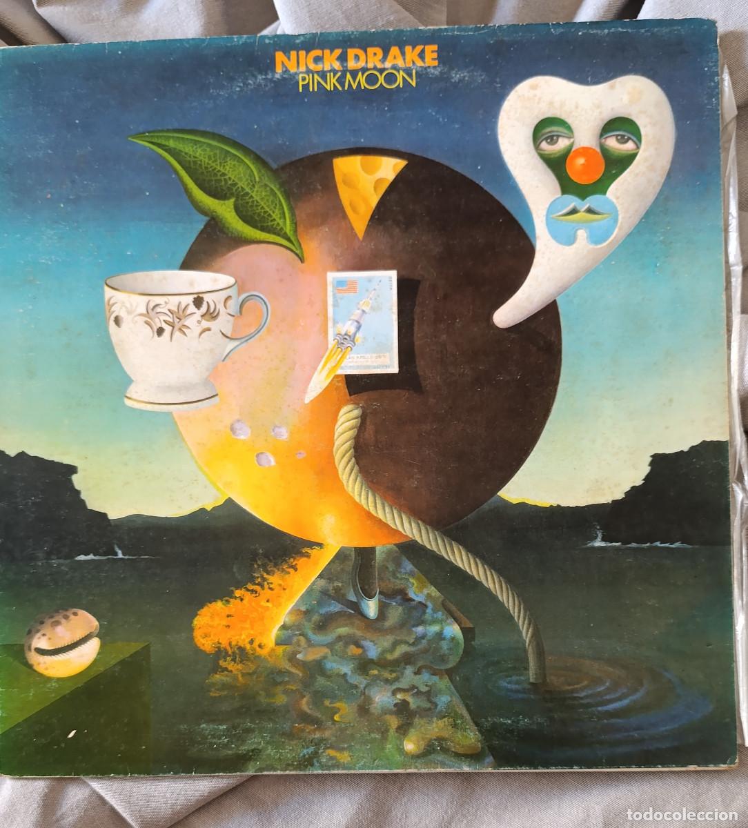 Dischi in vinile: NICK DRAKE - &rdquo;PINK MOON&rdquo;. Edici&oacute;n espa&ntilde;ola 1972