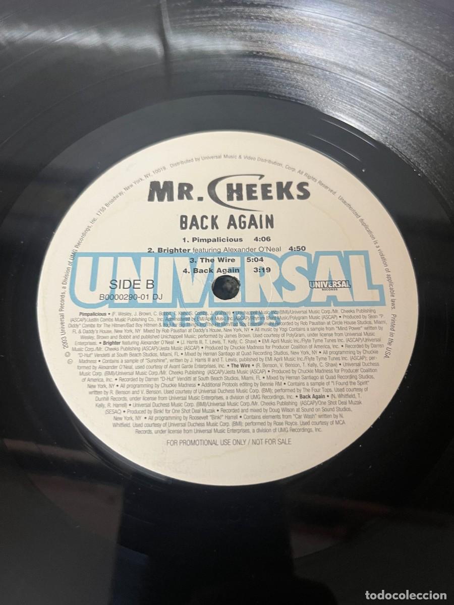 Discos de vinilo: Mr. Cheeks Back Again - Foto 3