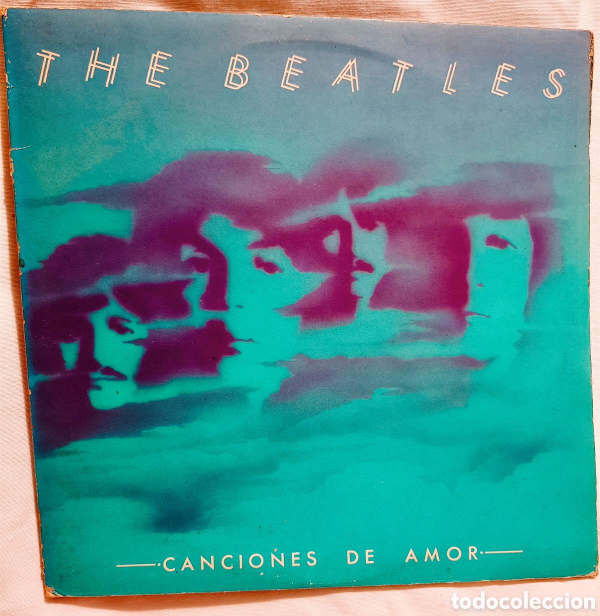 Discos de vinilo: THE BEATLES - Canciones de Amor. Doble LP Vinilo (Espa&ntilde;a, 1982). &iexcl;Edici&oacute;n Completa