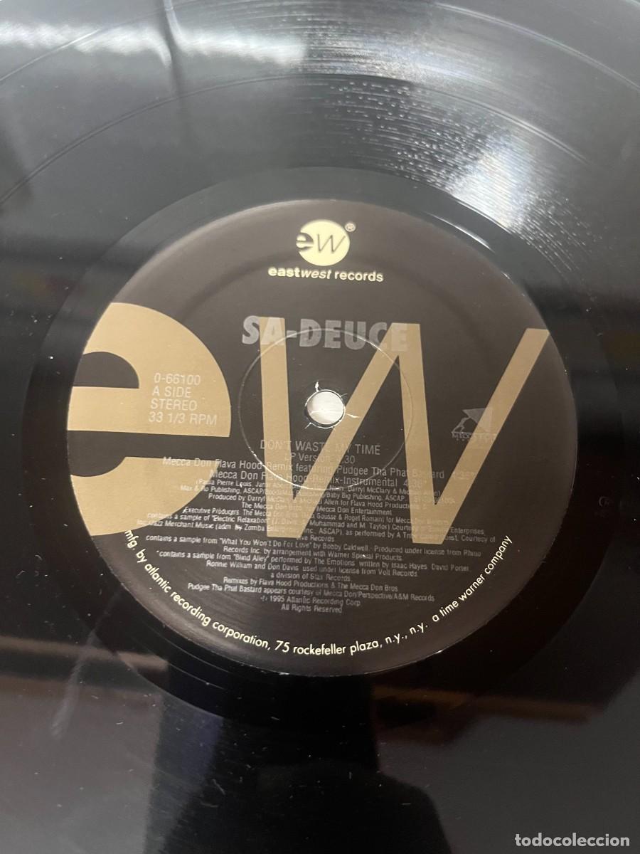 Discos de vinilo: Sa-Deuce Dont Waste My Time - Foto 3