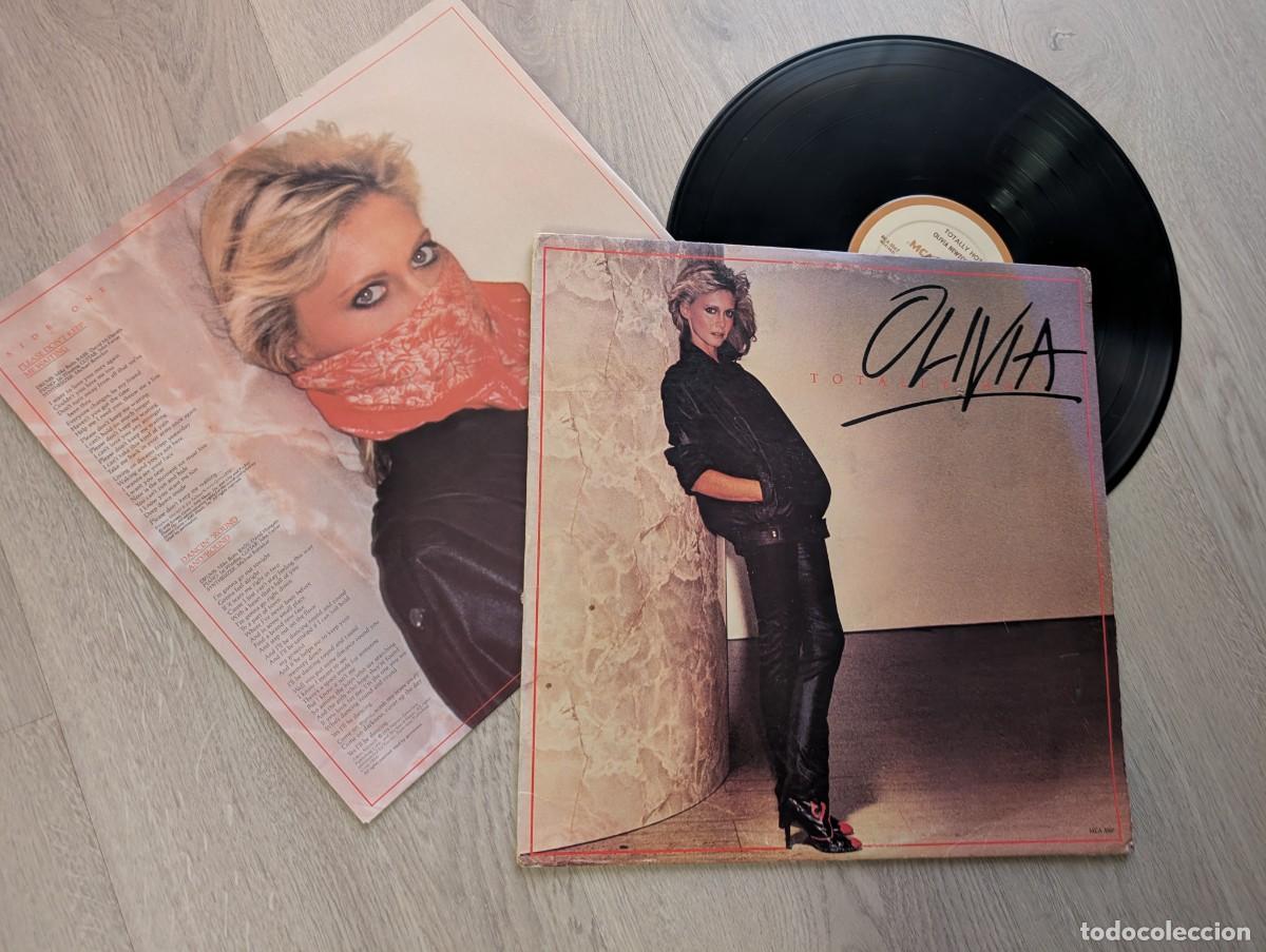 Vinyl records: OLIVIA NEWTON JOHN - TOTALLY HOT ..LP DE MCA RECORDS DE 1978 CON LETRAS - EDICION U.S.A