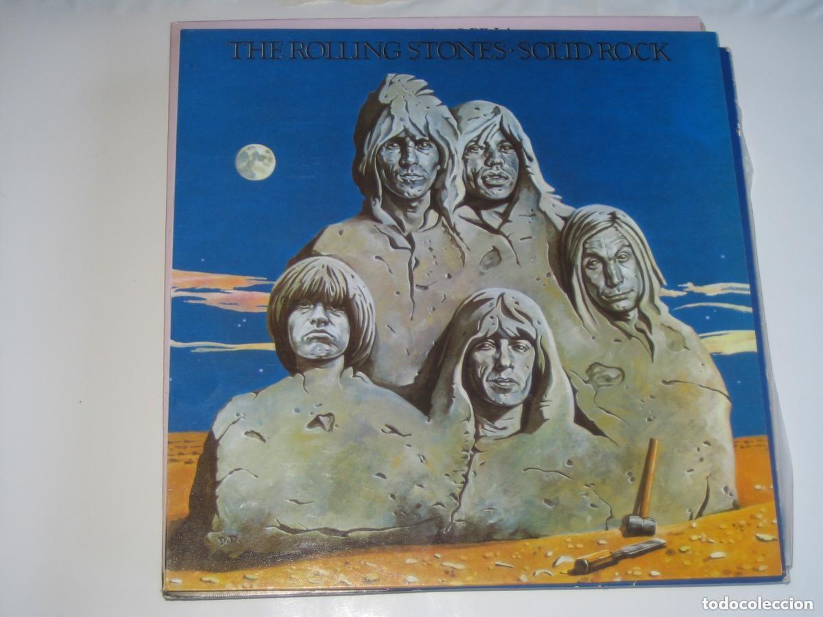 Vinyl records: ROLLIG STONES - SOLID ROCK ..LP DE EDICION ORIGINAL - DECCA