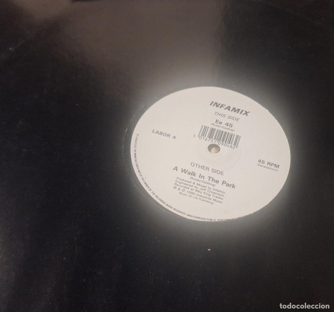 Discos de vinilo: INFAMIX - EA 45 - 12&rdquo; MAXI UK INDISTRIAL MUSIC 1990 - TECHNO BLEEP