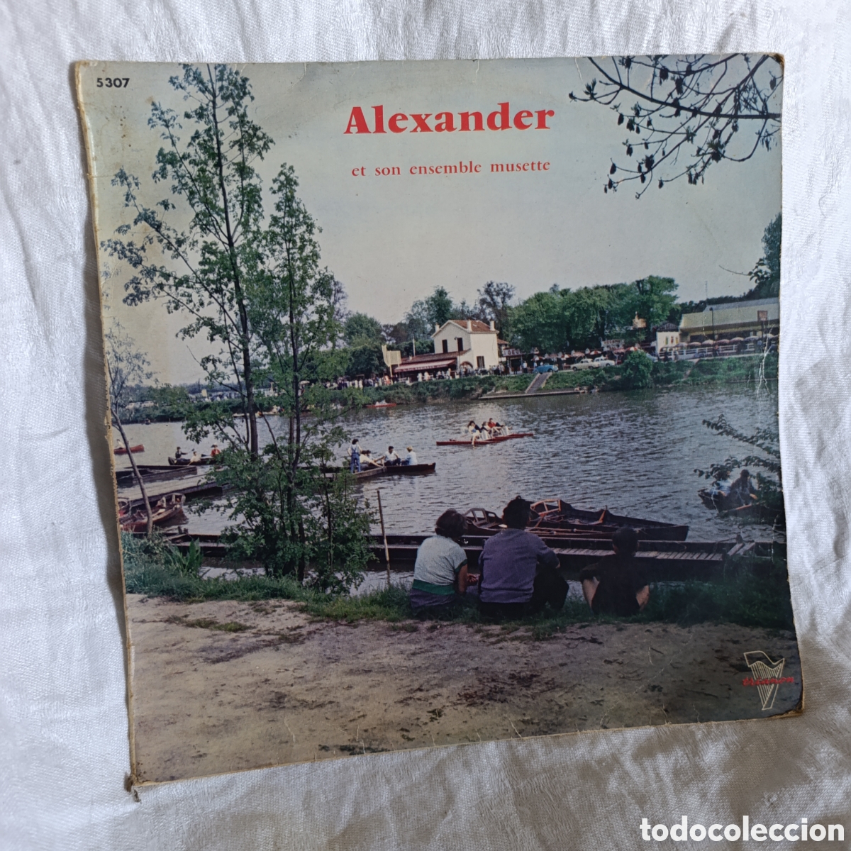 Discos de vinilo: Musette francesa,Vinilo 10&rdquo; Alexander Et Son Ensemble Musette (1959) &ndash; Rareza Francesa