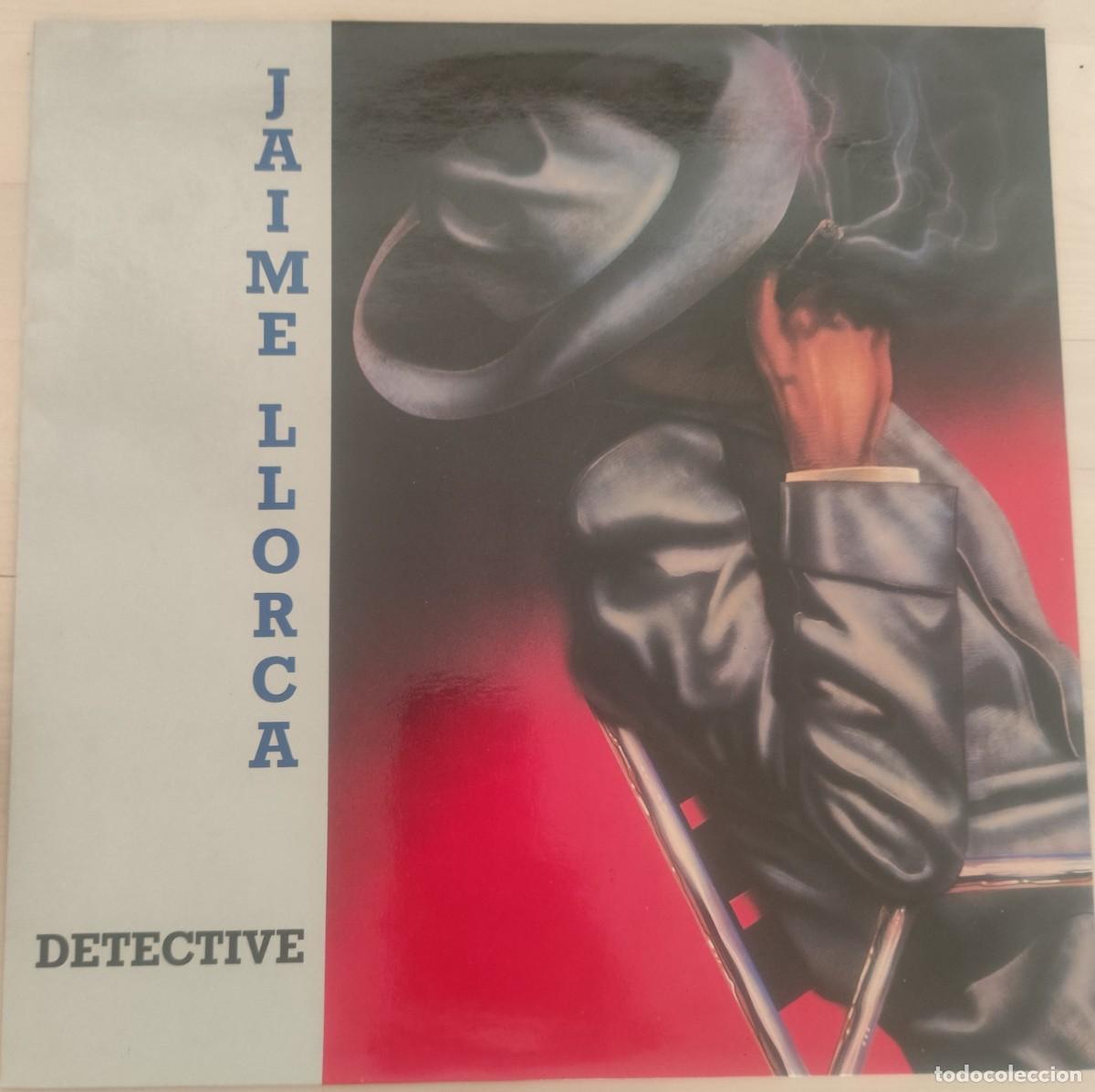 Vinyl records: Jaime Llorca-Detective -New Wave-1992