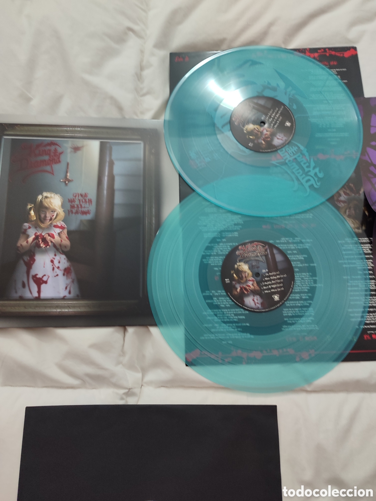 Discos de vinilo: King Diamond give me your soul 2 lp