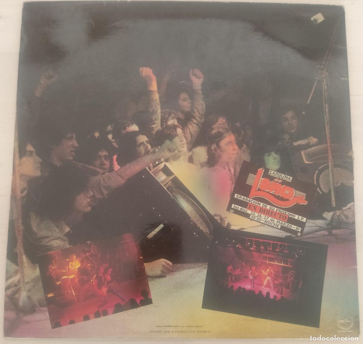 Discos de vinilo: Le&ntilde;o-En Directo -HS-35049-1981 - Foto 2