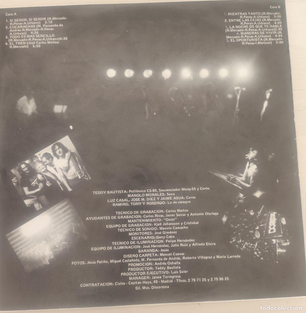 Discos de vinilo: Le&ntilde;o-En Directo -HS-35049-1981 - Foto 4