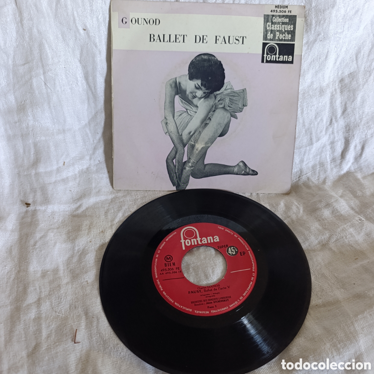 Discos de vinilo: Ballet de Faust (Fontana, 1959),Charles Gounod,vinilo Ep