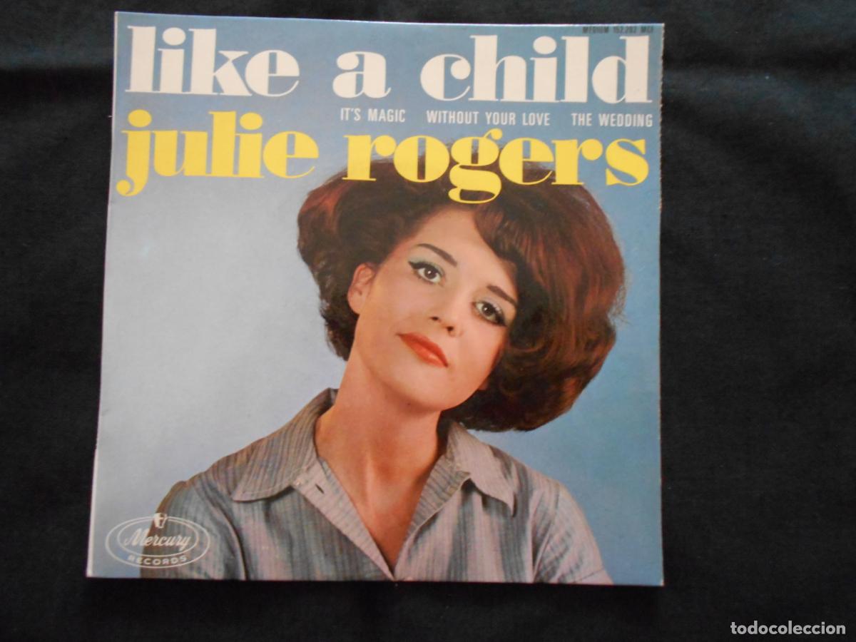 Discos de vinilo: EP JULIE ROGERS - LIKE A CHILD + 3
