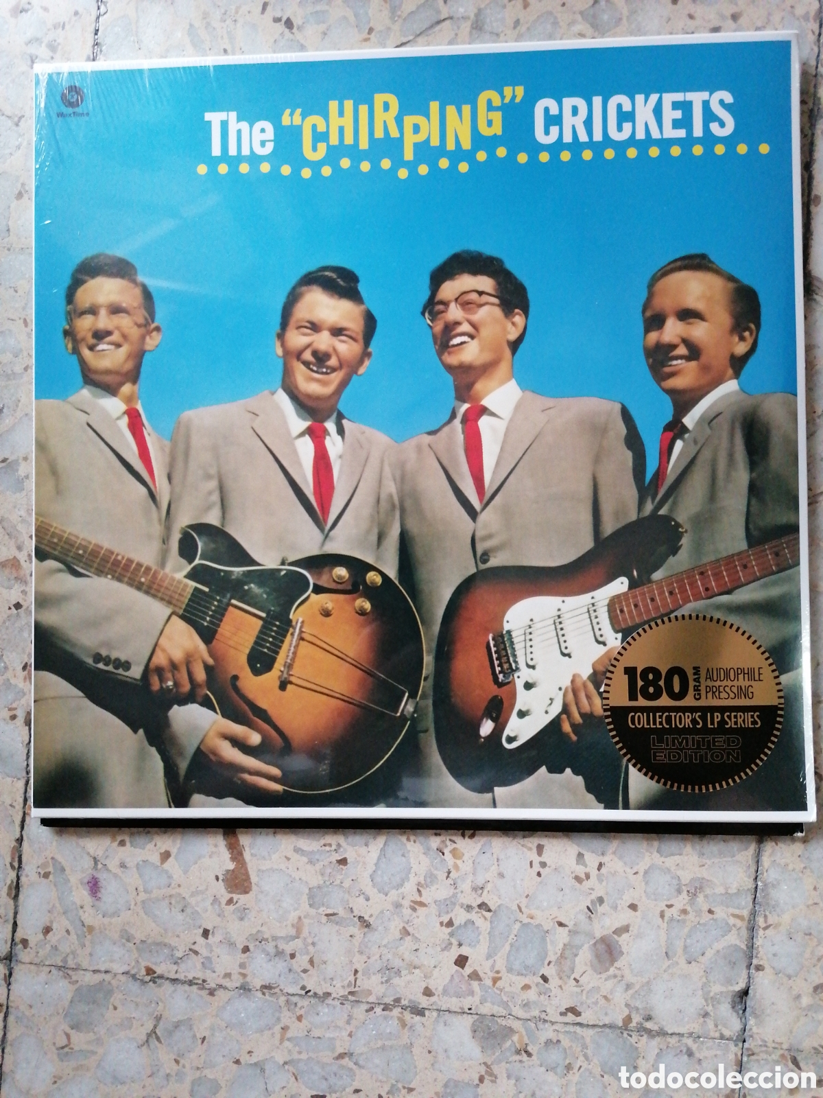 Discos de vinilo: LP BUDDY HOLLY & THE CRICKETS THE CHIRPING CRICKETS 2013 NUEVO PRECINTADO