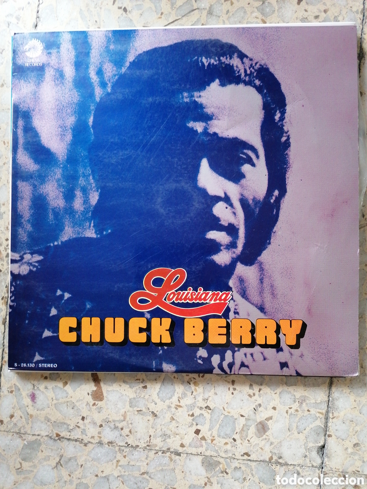 Discos de vinilo: LP CHUCK BERRY LOUISIANA 1972 ESPA&Ntilde;A