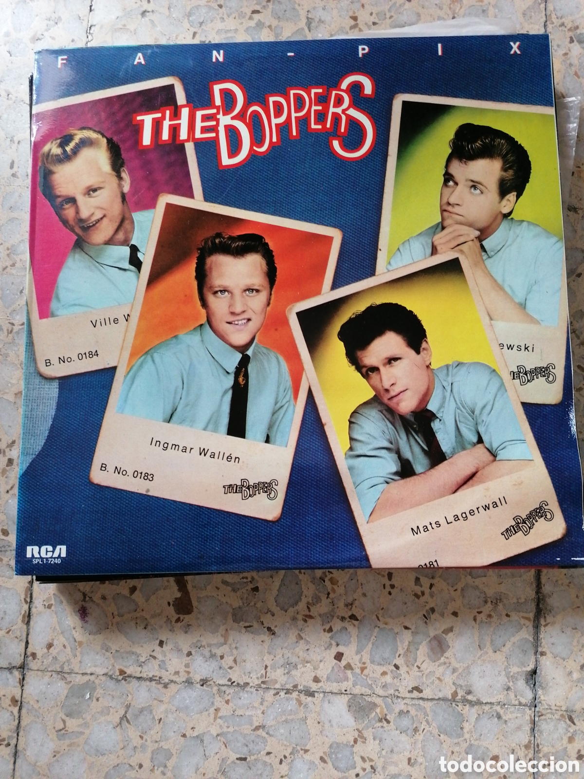 Discos de vinilo: LP THE BOPPERS FAN PIX 1981 ESPA&Ntilde;A