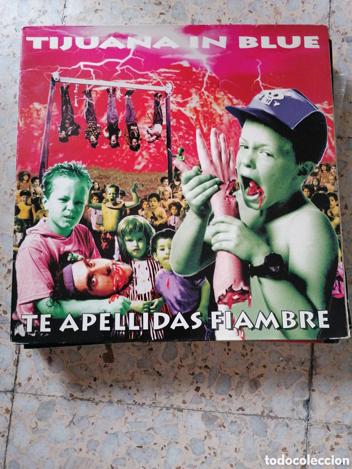Discos de vinilo: LP TIJUANA IN BLUE TE APELLIDAS FIAMBRE 1991 ESPA&Ntilde;A PORTADA DOBLE