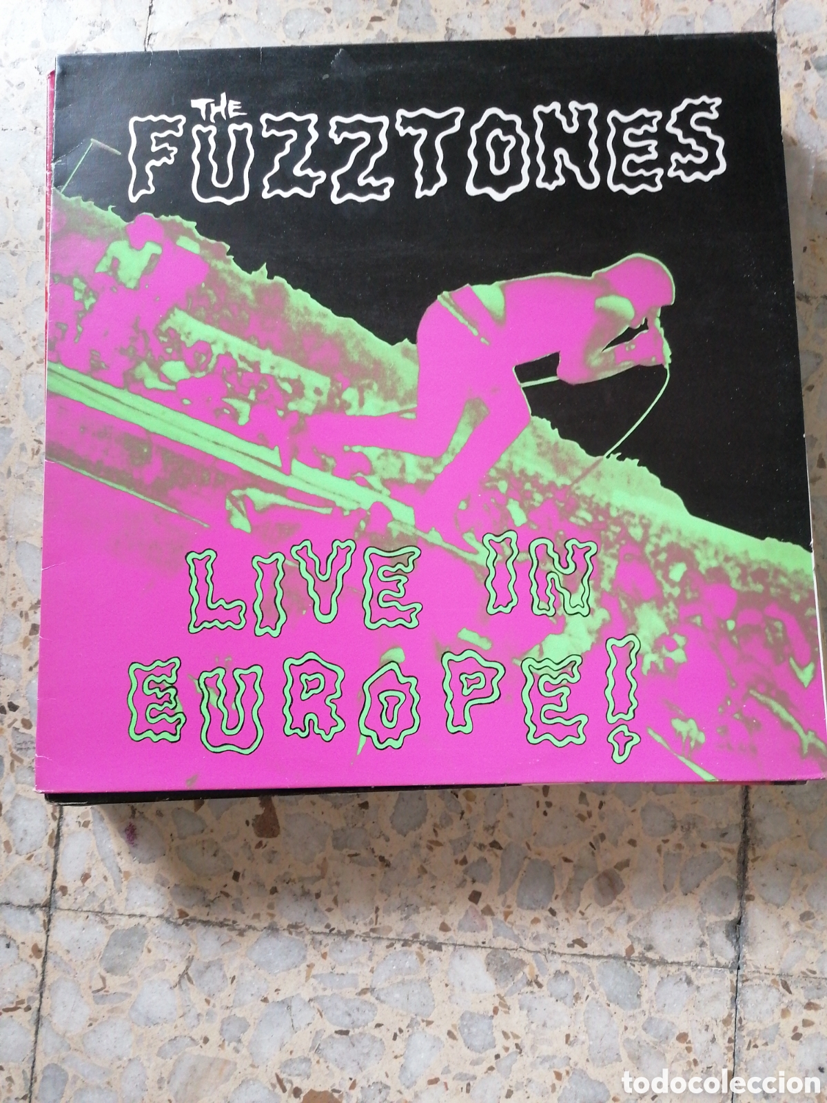 Discos de vinilo: LP THE FUZZTONES LIVE IN EUROPE 1987 ESPA&Ntilde;A INSERT