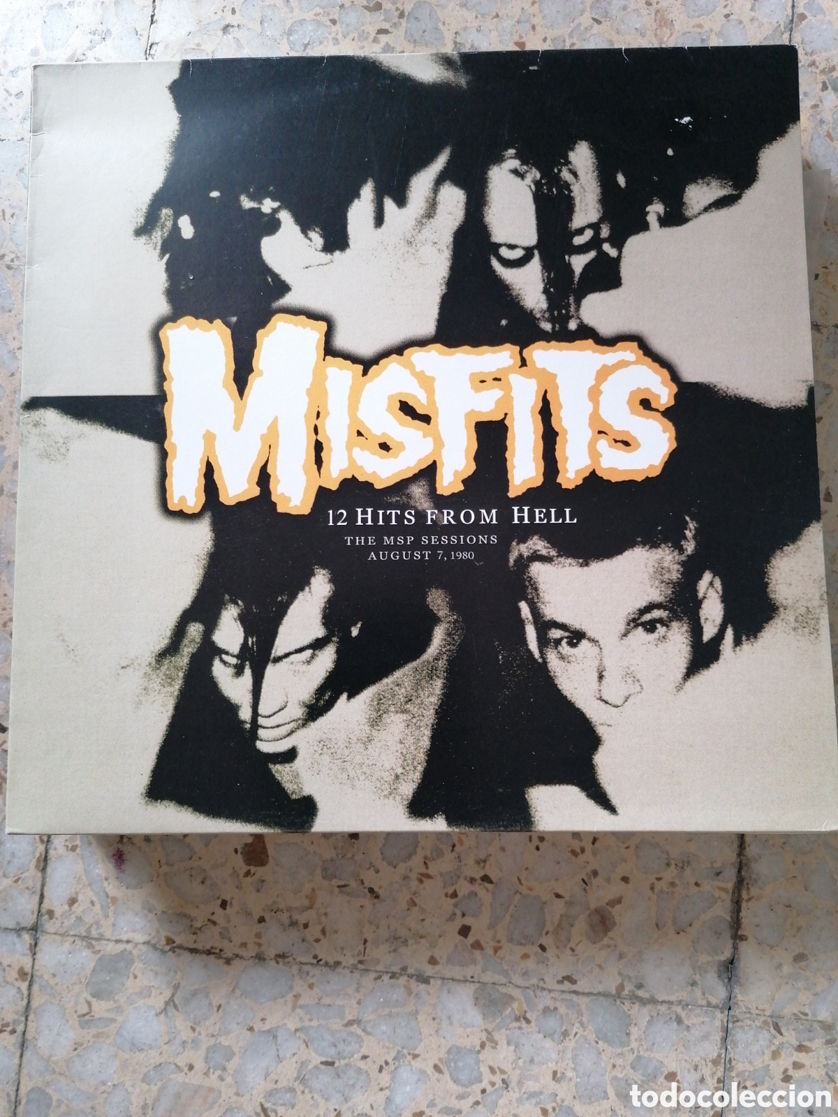 Discos de vinilo: LP MISFITS 12 HITS FROM HELL THE MSP SESSIONS 1980