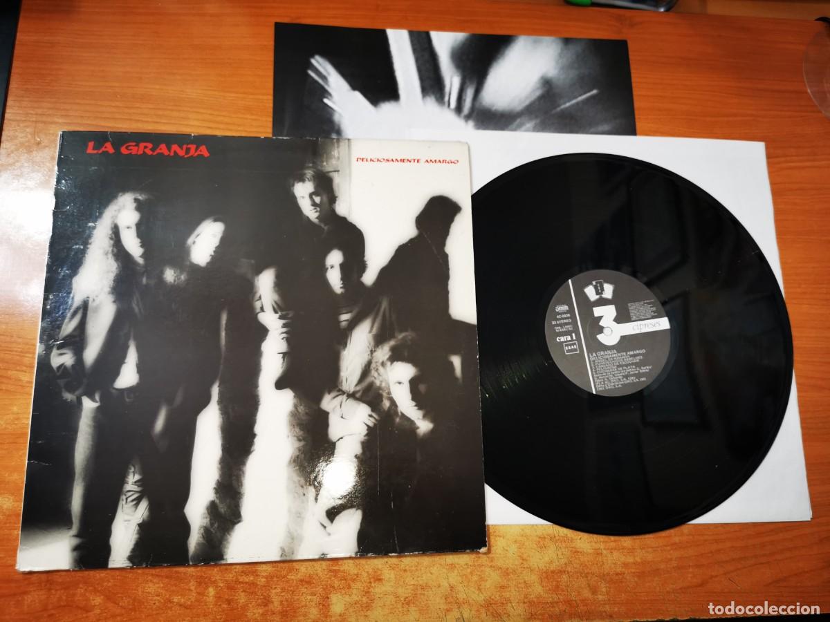 Discos de vinilo: LA GRANJA Deliciosamente amargo LP VINILO DEL A&Ntilde;O 1991 CON ENCARTE CONTIENE 11 TEMAS