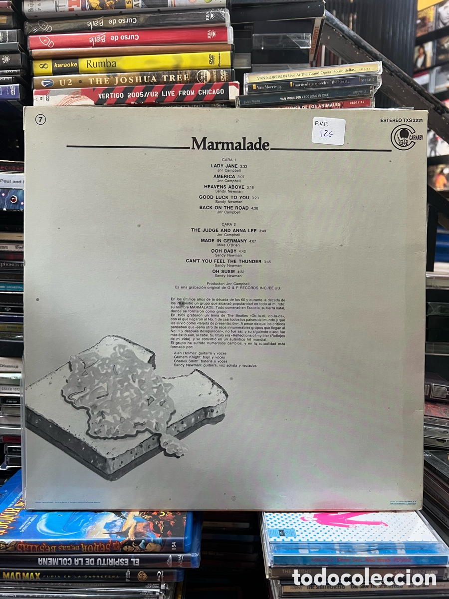 Discos de vinilo: Marmalade Lady Jane, Am&eacute;rica - Foto 2