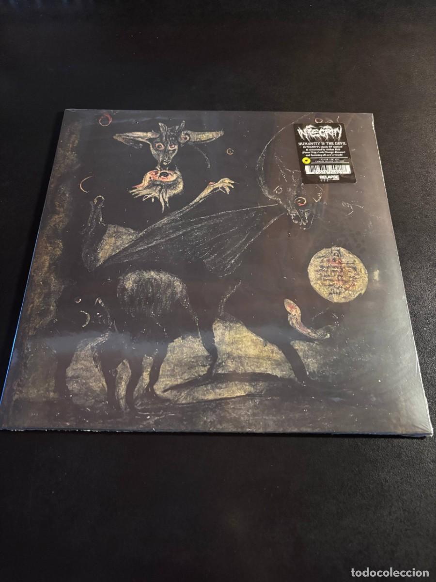Discos de vinilo: Integrity Humanity Is The Devil Disco de vinilo LP 12&rdquo; hardcore metal