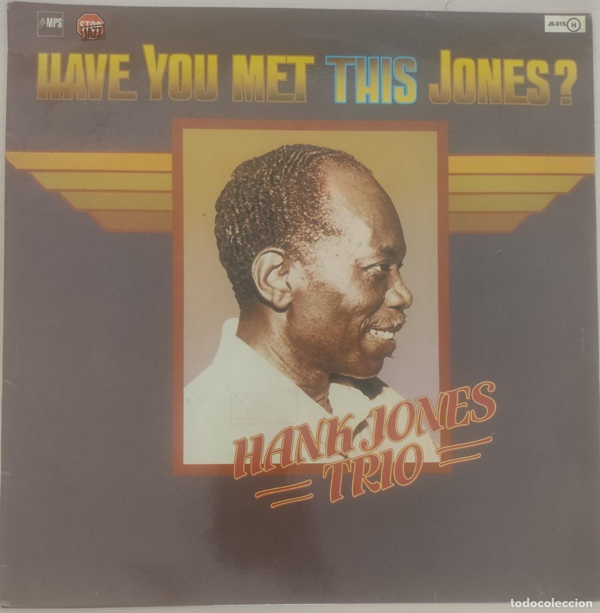 Discos de vinilo: Hank Jones-Have you met this Jones-Promo-1980