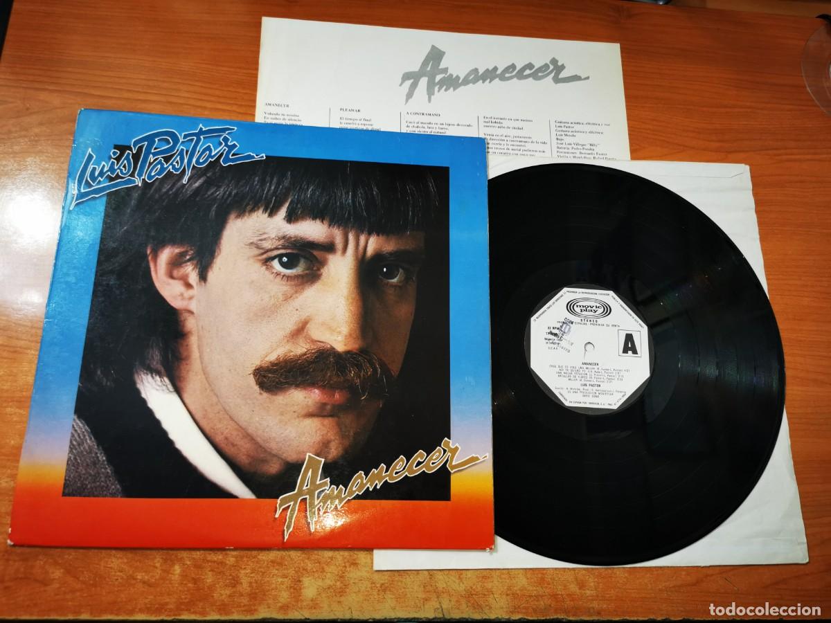 Discos de vinilo: LUIS PASTOR Amanecer LP VINILO PROMO DEL A&Ntilde;O 1981 CON ENCARTE CONTIENE 9 TEMAS