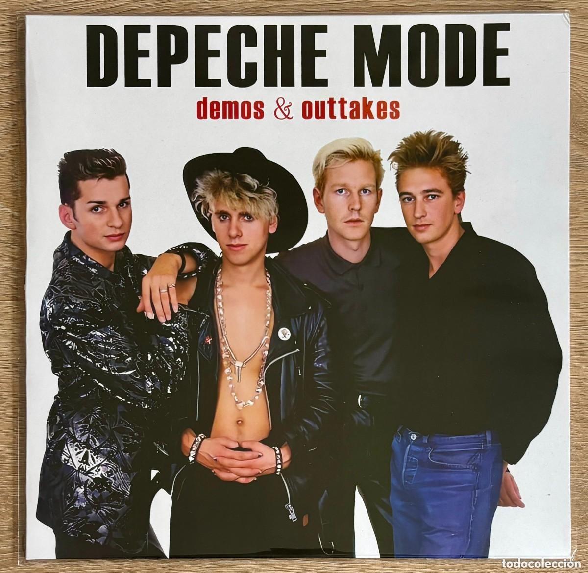 Discos de vinil: DEPECHE MODE - DEMOS & OUTTAKES ..LP EDITADO EN 2024 - NUEVO - VINILO DE COLOR ROJO.